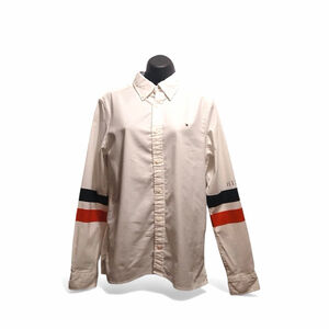 Tommy Hilfiger Men's Custom Fit Striped Sleeve Button-Down Shirt - Size XS - JC3